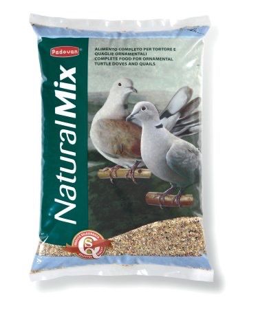 Корм для декоративних горлиць та перепелів Padovan NaturalMIX Tortore E Quaglie, 5 кг