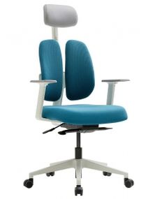 Кресло офисное DUOREST GOLD D2500G-DASW bluegreen ортопедическое