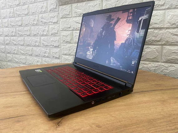 Ноутбук MSI GF65 Thin 10UE 15.6"FHD/IPS/144Hz/i5 10500H/8/SSD512/RTX 3060-6Gb | Зображення 1