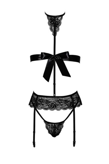 Комплект Kissable Bondage Kiss Set Black S/M Sex Aura | Зображення 8