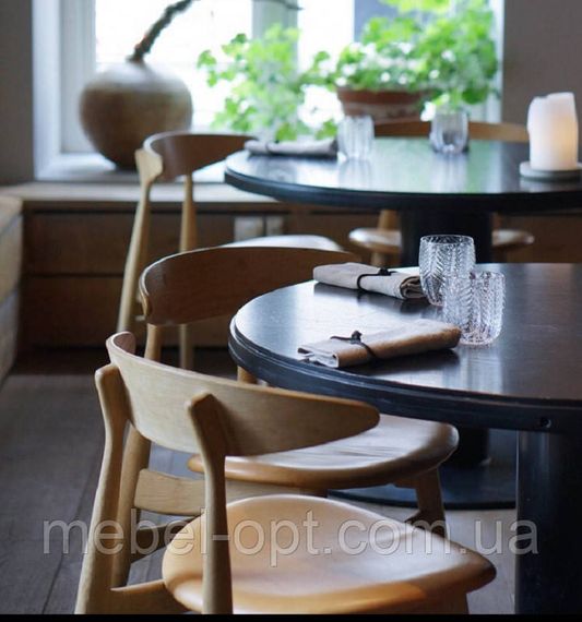 Стілець CH33 chair дерев'яний з масиву бука, дизайн Hans J. Wegner, можливість тонування під замовлення | Зображення 7