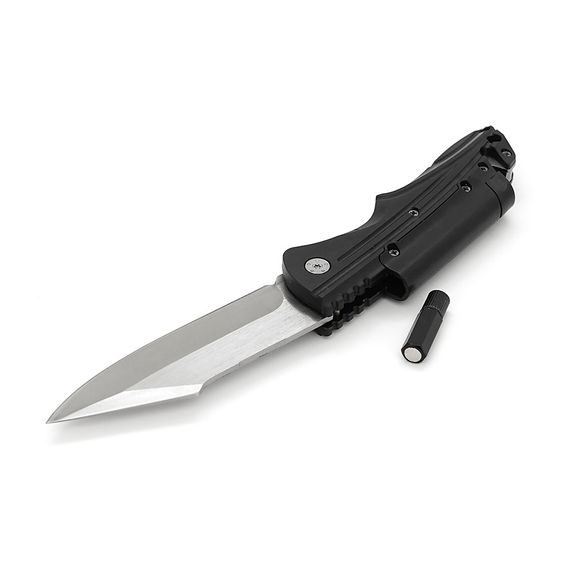 Ніж складний Browning-X50-3D, ручка сталь + карбон + дерево, довжина 206 мм, 250 гр, Box | Зображення 4