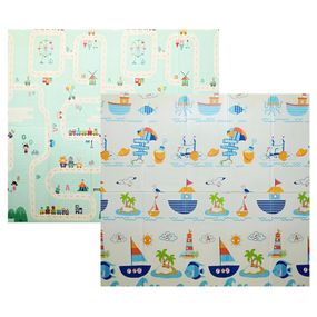 Развивающий термоковрик "Пляж" MR 1316-1-3 размер 180x200х0,8 см