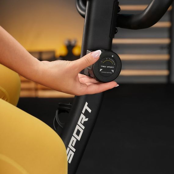 Велотренажер Trex Sport TX-380MB Rigon магнітний чорний | Зображення 7