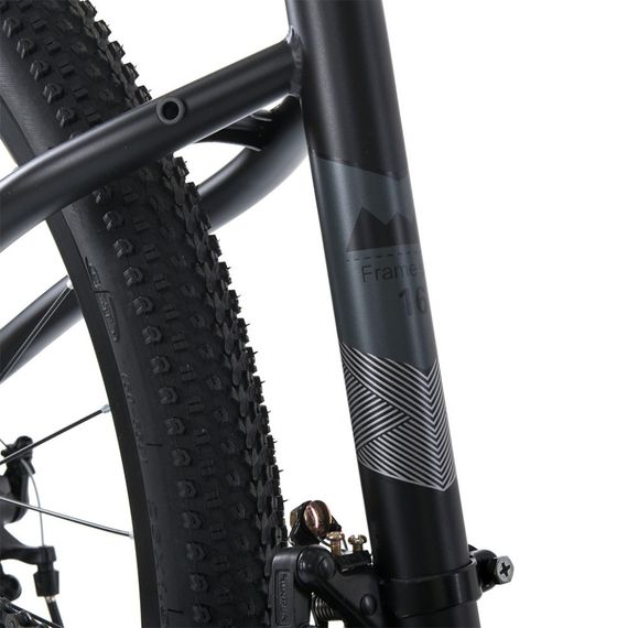 Велосипед SKD75 MTB 2605-1, 26 дюймов, стальная рама 16 Sunrun 24SP черный | Зображення 5