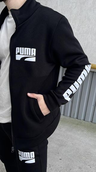Чоловічий спортивний костюм Puma чорний