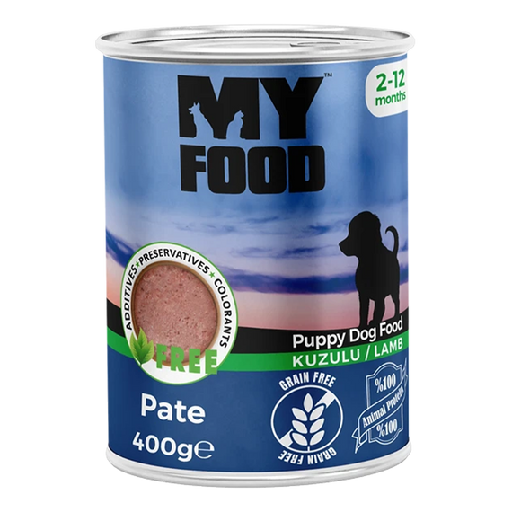 Влажный корм My Food паштет для Щенок с ЯГНЕЦОМ 400гр конс.