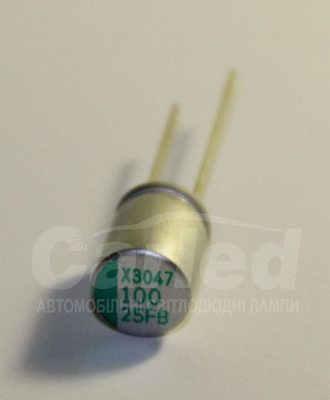 100mkf-25v ПОЛІМЕРНІ електролітичні конденсатори  FB 10*13 SAMWHA