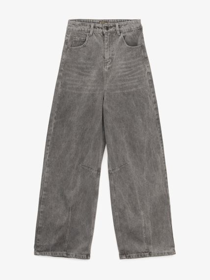 Джинси однотонні жіночі GENUA G01107-0012 46 Сірий shop (2000999508059)