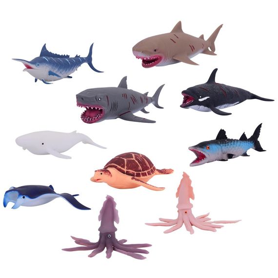 Стретч-іграшка у вигляді тварини "Володарі океану" #sbabam 168/CN23 в асортименті | Зображення 1