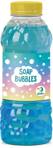Мильні бульбашки Dodo Mega Bubbles Динозаври 450 мл з тарілочкою