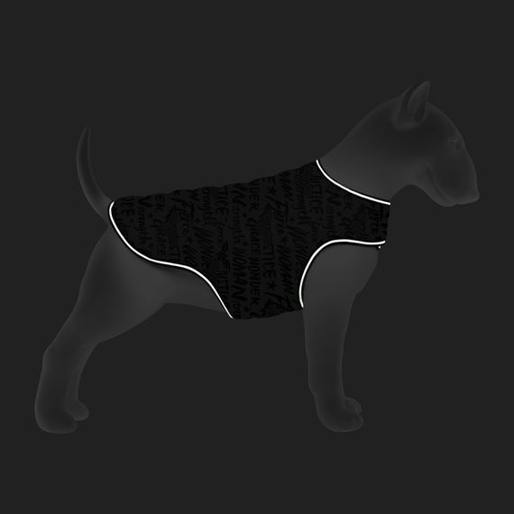 Курточка-накидка для собак WAUDOG Clothes, малюнок "Диво-жінка в рожевому", XXS, А 23 см, B 29-36 см, С 14-20 | Зображення 4