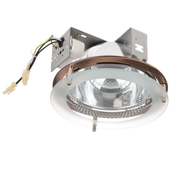 Світильник Downlight стельовий вбудований DL-02 AC/2x26W Brille 166315