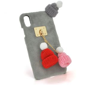 Накладка Пушистая Шапки iPhone 6/6s