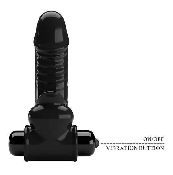 Кліторальний стимулятор на палець Pretty Love-Corbin Finger Black, BI - 014859 Sex Aura | Зображення 7