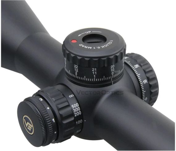 Прицел Прицел оптический Vector Optics Continental 4-24x56 FFP Оптический прицел Тактический прицел | Зображення 3