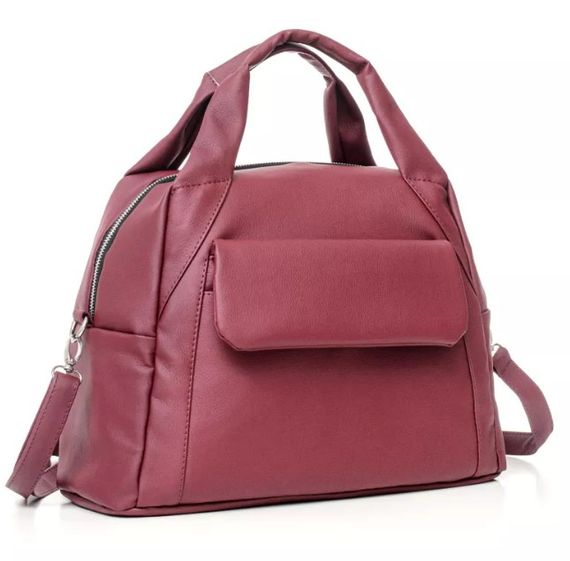 Жіноча спортивна cумка Sambag Vogue BKS бордо 37 х 25 х 16 см (90153005)