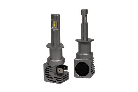 Комплект світлодіодних ламп HeadLight M3 H1 (P14,5s) 55W 6000K з активним охолодженням 12/24V