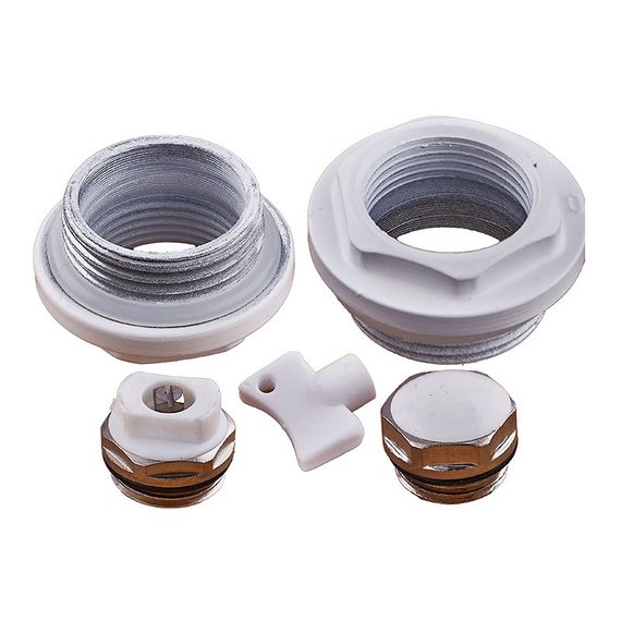 Комплект для радіатора 3/4" (без кріплень) Bitherm SET-02 (BT0553) | Зображення 1