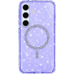 Чохол TPU Eclipse Sparkle (MagFit) для Samsung Galaxy S25+ / S24+ Purple
