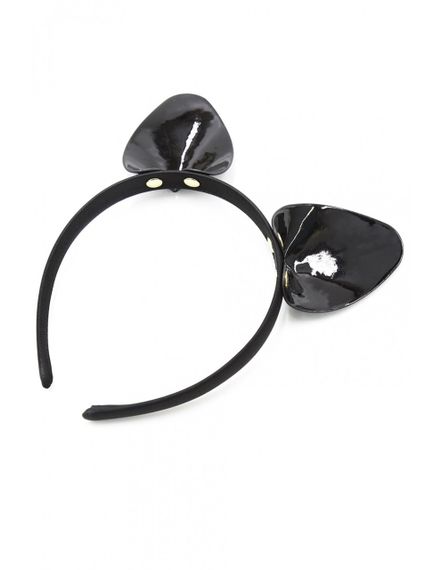 Ушки кошки глянцевые, черные sexstyle | Зображення 1