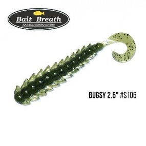 Приманка Bait Breath BUGSY 2,5" (10 шт.) (106  Watermelon／Seed)