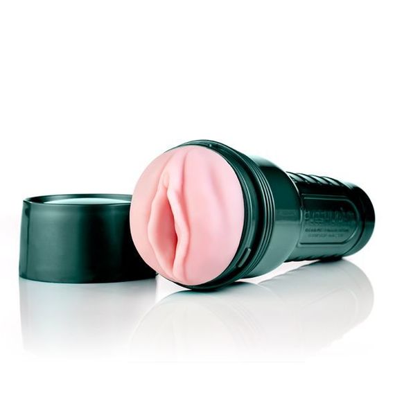 Мастурбатор з вібрацією Fleshlight Vibro Pink Lady Touch, три віброкулі, стимулювальний рельєф | Зображення 1