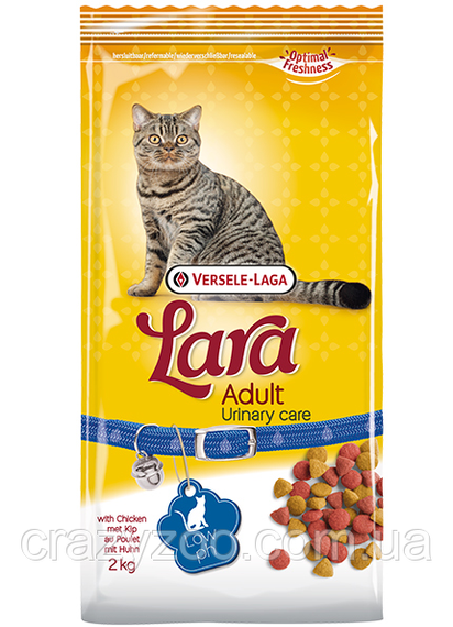 Сухий корм для котів Lara Urinary Care з куркою 2 кг 410752