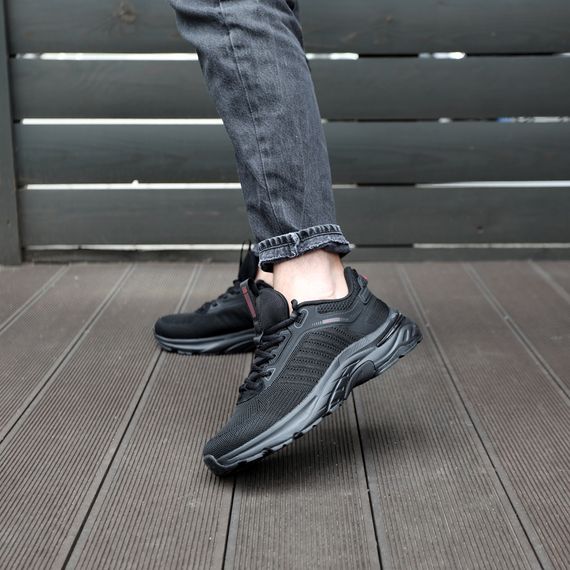 Кросівки чоловічі 591734 Чорні  41 42 43 44 45 46 | Зображення 7