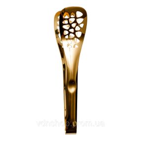 Щипцы кухонные металлические 25×5 (см) кулинарные щипцы для мяса, рыбы, гриля поварские щипцы Золотистый HP-8-64