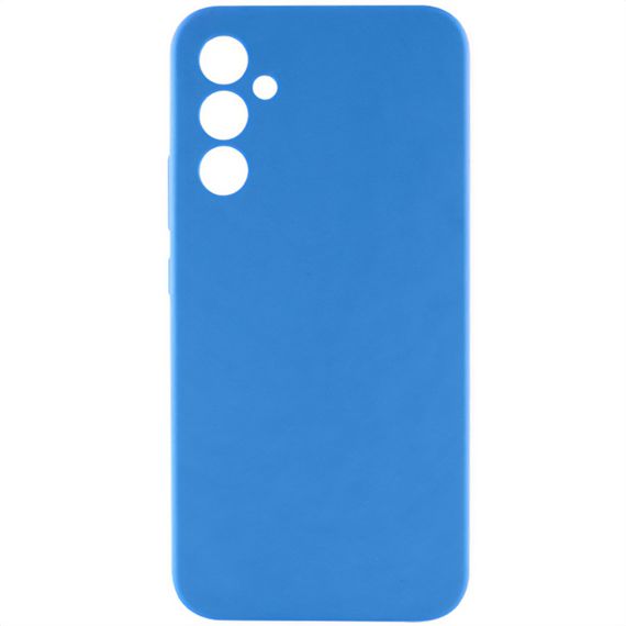 Чохол Silicone Cover Lakshmi Full Camera (AAA) для Samsung Galaxy S23 FE Синій / Denim Blue
