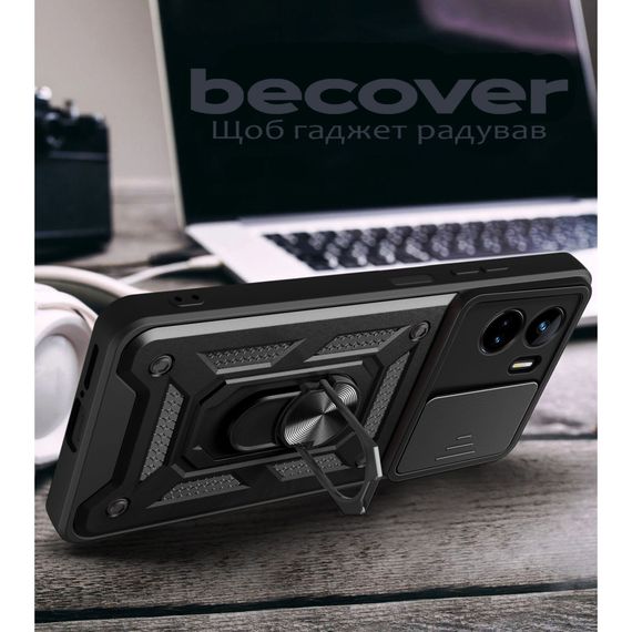 Чохол до мобільного телефона BeCover Military Honor 90 Lite Black (710999) | Зображення 3