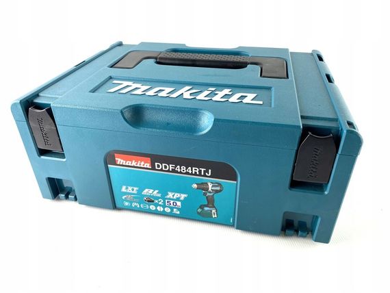 Шурупокрут-дриль акумуляторний Makita DDF484RTJ з набором біт Makita B-68317 (54 Нм, 1.5-13 мм, BL, LXT) | Зображення 6