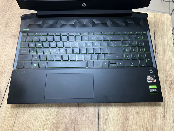Ноутбук  HP Gaming 15.6   FHD IPS Ryzen 5 4600H/8gb/256 SSD/GTX 1650Ti-4gb | Зображення 3