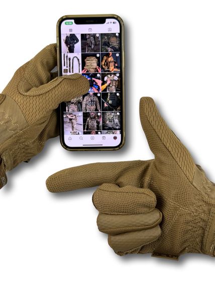 Тактичні рукавички MECHANIX SPECIALTY 0.5 мм Койот Розмір S | Зображення 7
