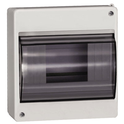 Бокс КМПн 3/6 на 6 модулі навісний прозора кришка Ny95000793