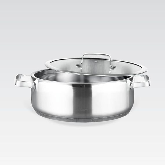 Каструля Maestro MR-3514-22, 2 л, 22 см, з нержавіючої сталі з кришкою, для всіх типів плит | Зображення 2