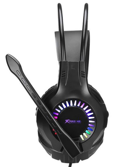 Игровые наушники  XTRIKE ME Gaming RGB Backlight GH-709 для геймеров с микрофоном и подсветкой | Зображення 2