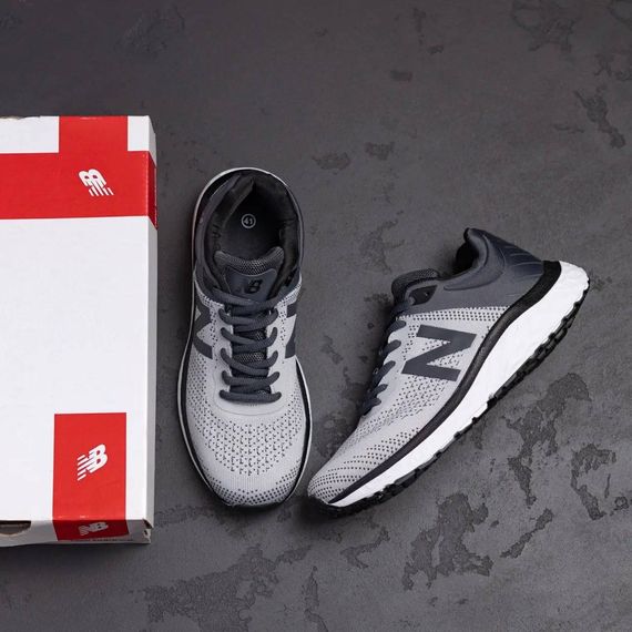 Кросівки New Balance весна/літо матеріал текстиль колір сірий, білий | Зображення 3