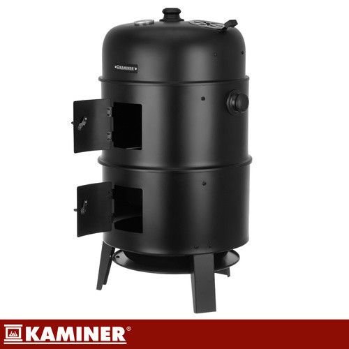 Садовий гриль із кришкою 44x80x42 см Kaminer 27323 | Зображення 1