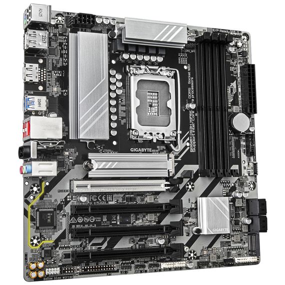 Материнская плата GIGABYTE B860M DS3H WIFI6E s1851 B860 4xDDR5 M.2 Wi-Fi BT HDMI DP mATX B860M_DS3H_WIFI6E | Зображення 1