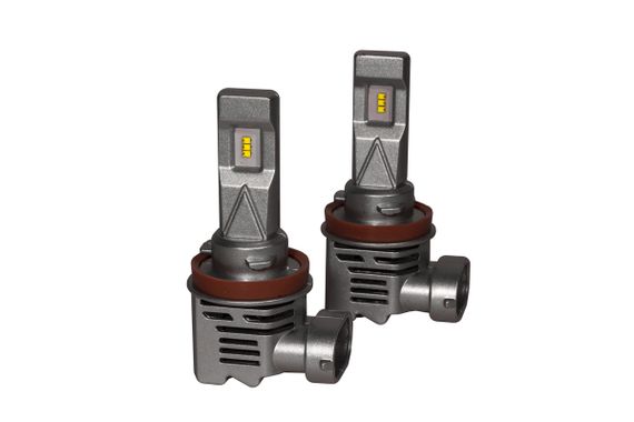 Комплект світлодіодних ламп HeadLight M3 H11 (PGJ19-2) 55W 6000K з активним охолодженням 12/24V