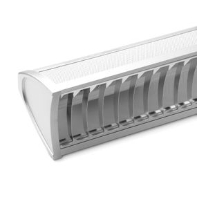Люминесцентный светильник подвесной FLF-77/2x28 Br/L