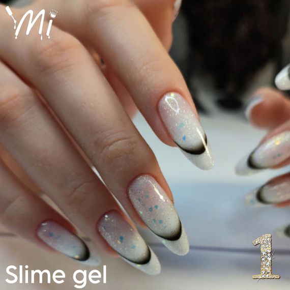 Гель для нарощення Mi SLIME №1 Builder Gel (молочний) 5мл | Зображення 3