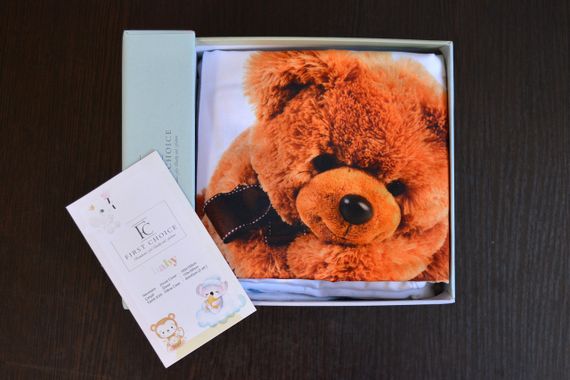 Постільна білизна для новонароджених First Choice Baby Digital Satin 100х150 см. Bear | Зображення 2