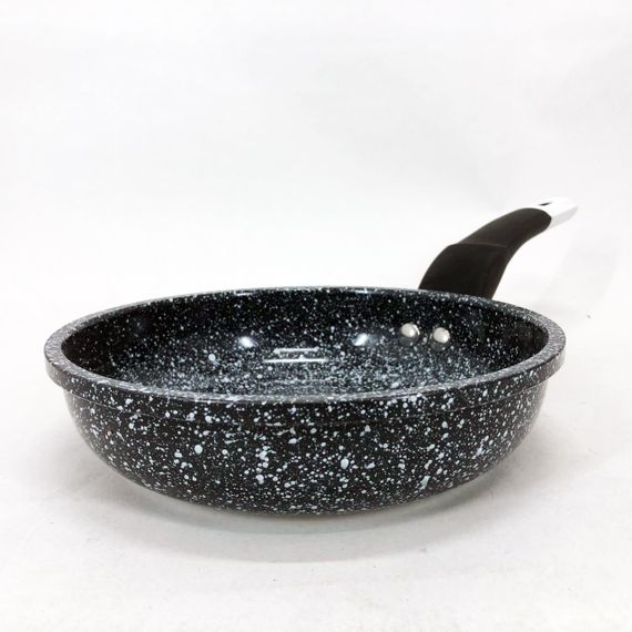 Сковорода з антипригарним покриттям Unique UN-5101 18 см граніт, Сковорода для приготування на плиті | Зображення 4