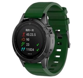 Силіконовий ремінець Primo для годинника Garmin Fenix 3 / 3HR / Fenix 5X / 6X - Army Green