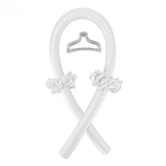 Бігуді М'які, Палка Керлик для завивки волосся, м'яка стрічка бігуді, обідок для кучерів, керлик Bounce білі | Зображення 2