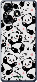 Чохол на Infinix Hot 30 Панди "4318u-3046-2448"