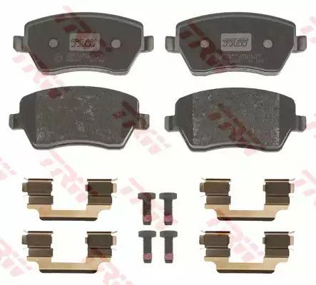 Колодки передні гальмівні Clio/Duster/Kangoo II, TRW (GDB3332) (7701208422) | Зображення 4